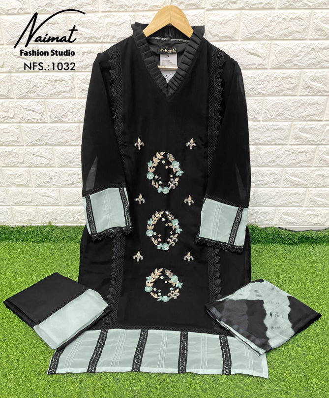 Naimat Fashion Studio 1032 New Exclusive Wear Georgette Ready Made Collection